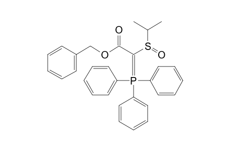 [(Benzyloxycarbonyl)(propan-2-ylsulfinyl)methylene]triphenylphosphorane