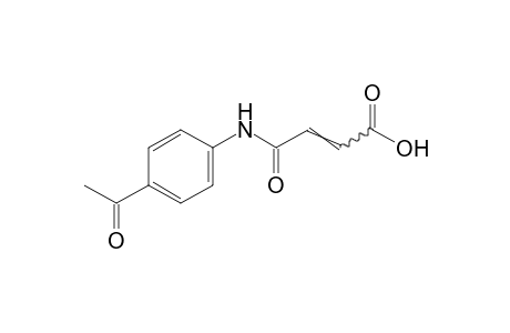 3-[(p-acetylphenyl)carbamoyl]acrylic acid
