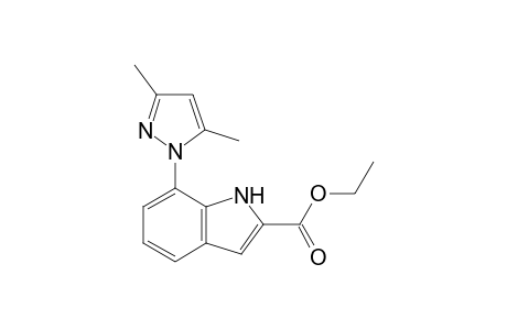 Ethyl 7-(3',5'-Dimethylpyrazol-1'-yl)indole-2-carboxylate