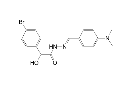 benzeneacetic acid, 4-bromo-alpha-hydroxy-, 2-[(E)-[4-(dimethylamino)phenyl]methylidene]hydrazide