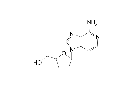 4-Amino-1-(2,3-dideoxy-.beta.,D-erythropentofuranosyl)-1H-imidazo[4,5-c]pyridine (2',3'-Dideoxy-3-deazadenosine)