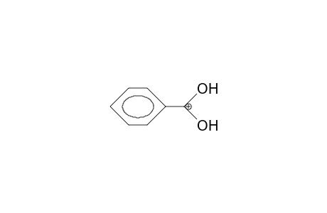 Phenyl-dihydroxy-carbenium cation