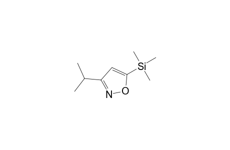Isoxazole, 3-(1-methylethyl)-5-(trimethylsilyl)-