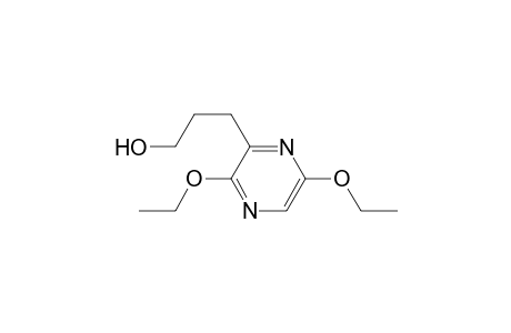 Pyrazinepropanol, 3,6-diethoxy-