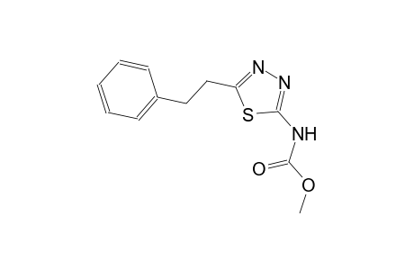 methyl 5-(2-phenylethyl)-1,3,4-thiadiazol-2-ylcarbamate