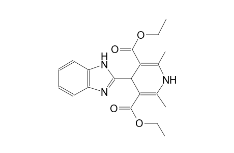diethyl 4-(1H-benzimidazol-2-yl)-2,6-dimethyl-1,4-dihydro-3,5-pyridinedicarboxylate