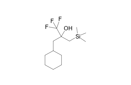3-Cyclohexyl-1,1,1-trifluoro-2-((trimethylsilyl)methyl)propan-2-ol