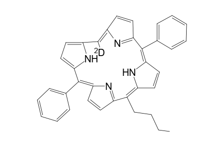 5-Butyl-15-deutero-10,20-diphenylporphyrin