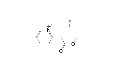 Pyridinium, 2-(2-methoxy-2-oxoethyl)-1-methyl-, iodide