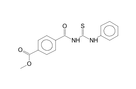 N-(4-CARBOMETHOXYBENZOYL)-N'-PHENYLTHIOUREA
