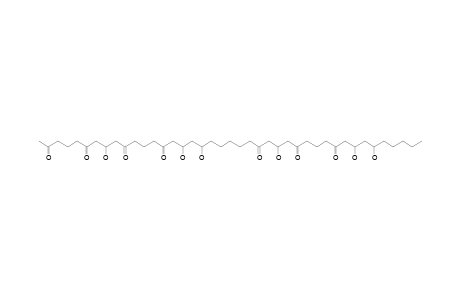 8,16,18,26,34,36-hexahydroxyhentetracontane-2,6,10,14,24,28,32-heptone
