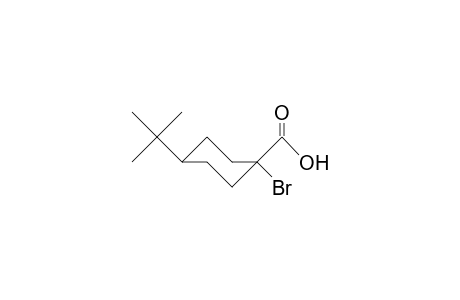 trans-1-Bromo-4-tert-butyl-cyclohexane-1-carboxylic acid