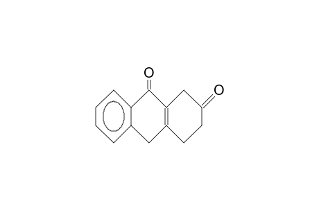 1,2,3,4,9,10-Hexahydro-2,9-anthracenedione