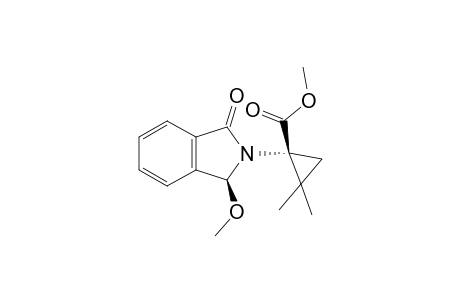 Methyl (1R,3'S)-2,2-Dimethyl-1-(2,3-dihydro-3-methoxy-1-oxo-1H-isoindol-2-yl)cyclopropanecarboxcylate