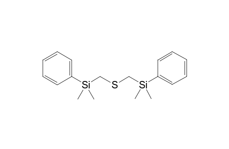 1.3-bis[(Dimethylphenylsilyl)methyl]sulfide