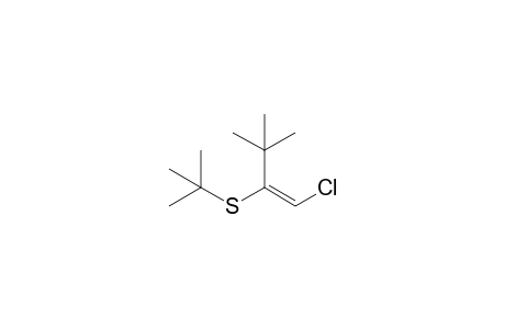2-t-Butyl-2-t-butylthiovinyl chloride