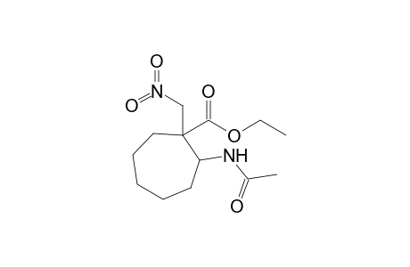 Ethyl 2-Acetamido-1-nitromethylcycloheptanecarboxylate