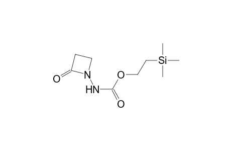Carbamic acid, (2-oxo-1-azetidinyl)-, 2-(trimethylsilyl)ethyl ester
