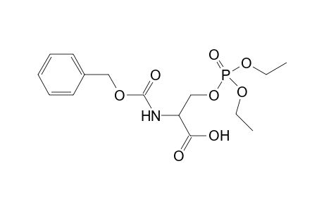 Na-(benzyloxycarbonyl)-O-(diethylphosphono)serine