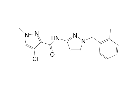 4-chloro-1-methyl-N-[1-(2-methylbenzyl)-1H-pyrazol-3-yl]-1H-pyrazole-3-carboxamide