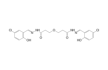 3,3'-oxydipropionic acid, bis[(5-chlorosalicylidene)hydrazide]
