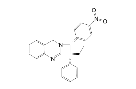 cis-2-Ethyl-1-(4-nitrohenyl)-2-phenyl-1,2-dihydroazeto[2,1-b]quinazoline
