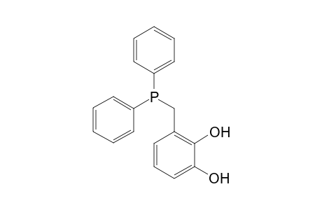 3-[(Diphenylphosphanyl)methyl]benzene-1,2-diol