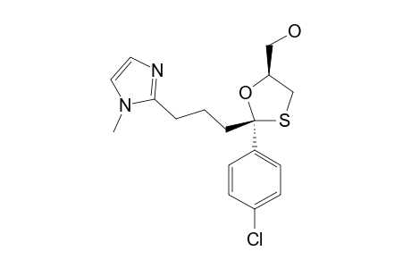 CIS-2-(4-CHLOROPHENYL)-2-[3-(1-METHYL-2-IMIDAZOLYL)-PROPYL]-5-(HYDROXYMETHYL)-1,3-OXATHIOLANE