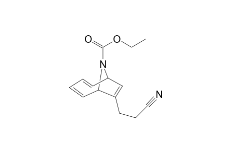 Ethyl 7-(2-cyanoethyl)-9-azabicyclo[4.2.1]nona-2,4,7-triene-9-carboxylate