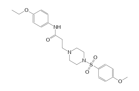 1-piperazinepropanamide, N-(4-ethoxyphenyl)-4-[(4-methoxyphenyl)sulfonyl]-