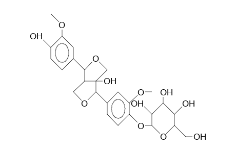 (+)-8-Hydroxy-pinoresinol-4-O-B-glucoside