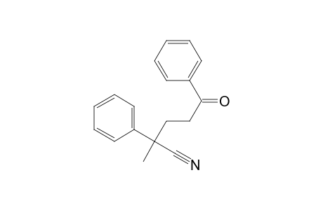 Benzenepentanenitrile, .alpha.-methyl-.delta.-oxo-.alpha.-phenyl-