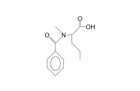 N-Benzoyl-N-methyl-norvaline