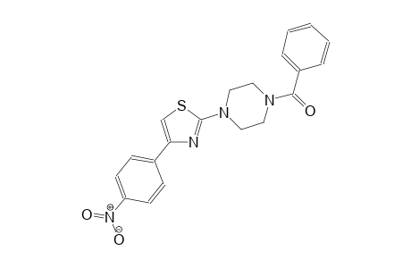 [4-[4-(4-nitrophenyl)-1,3-thiazol-2-yl]piperazin-1-yl]-phenyl-methanone