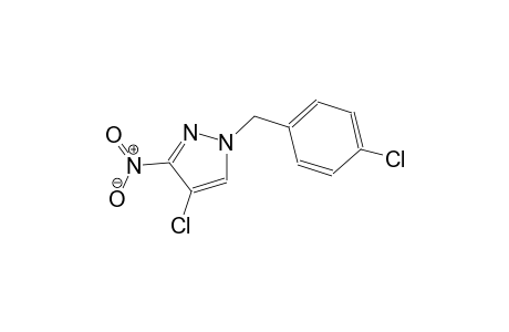 4-chloro-1-(4-chlorobenzyl)-3-nitro-1H-pyrazole