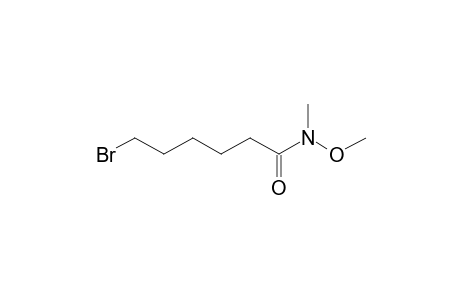 6-Bromo-N-methoxy-N-methylhexanamide
