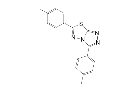3,6-Bis(4-methylphenyl)-[1,2,4]triazolo[3,4-b][1,3,4]thiadiazole