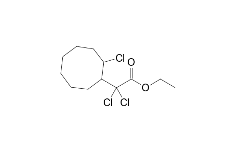 Dichloro-((1R,2R)-2-chloro-cyclooctyl)-acetic acid ethyl ester