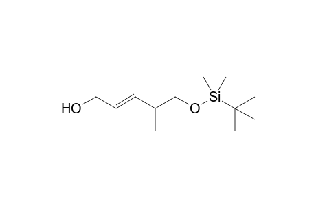 1-Hydroxy-4-methyl-5-[(t-butyl)dimethylsilyloxy]pent-2-ene