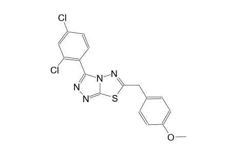 3-(2,4-dichlorophenyl)-6-(4-methoxybenzyl)[1,2,4]triazolo[3,4-b][1,3,4]thiadiazole