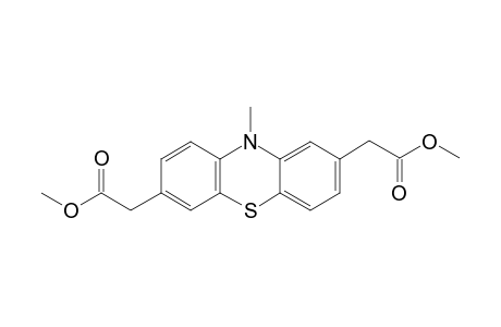 2-[7-(2-keto-2-methoxy-ethyl)-10-methyl-phenothiazin-2-yl]acetic acid methyl ester