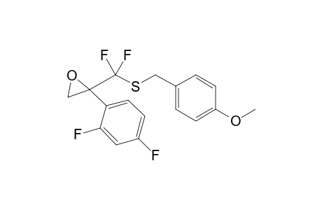 2-[bis(fluoranyl)-[(4-methoxyphenyl)methylsulfanyl]methyl]-2-[2,4-bis(fluoranyl)phenyl]oxirane