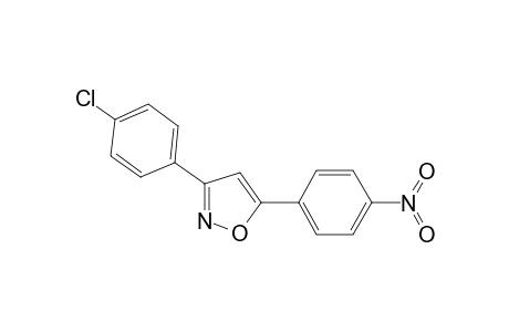 3-(p-chlorophenyl)-5-(p-nitro-phenyl)-isoxazole