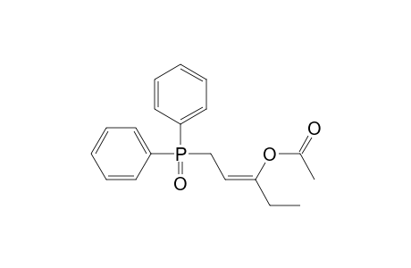 3-Acetoxy-1-diphenylphosphinoylpent-2-ene