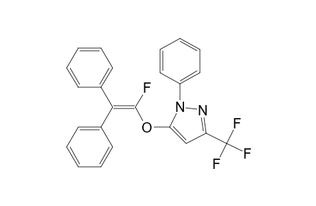 5-((1-fluoro-2,2-diphenylvinyl)oxy)-1-phenyl-3-(trifluoromethyl)-1H-pyrazole