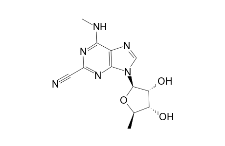 2-Cyano-5'-deoxy-N6-methyladenosine