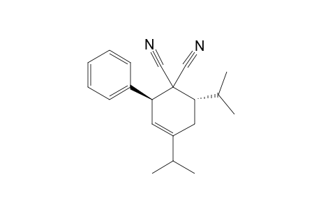 trans-1,1-Dicyano-4,6-diisopropyl-2-phenylcyclohex-3-ene