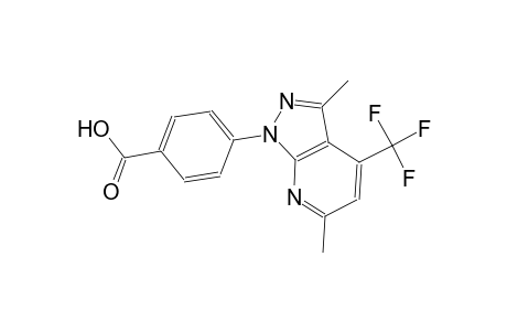 benzoic acid, 4-[3,6-dimethyl-4-(trifluoromethyl)-1H-pyrazolo[3,4-b]pyridin-1-yl]-