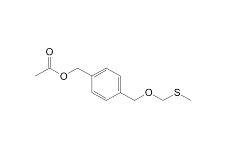 1-[(Acetoxy)methyl]-4-{[(methylthio)methoxy]methyl}benzene