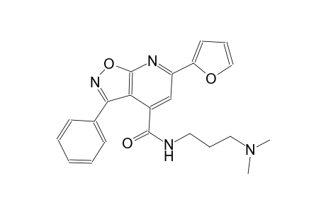 N-[3-(dimethylamino)propyl]-6-(2-furyl)-3-phenylisoxazolo[5,4-b]pyridine-4-carboxamide